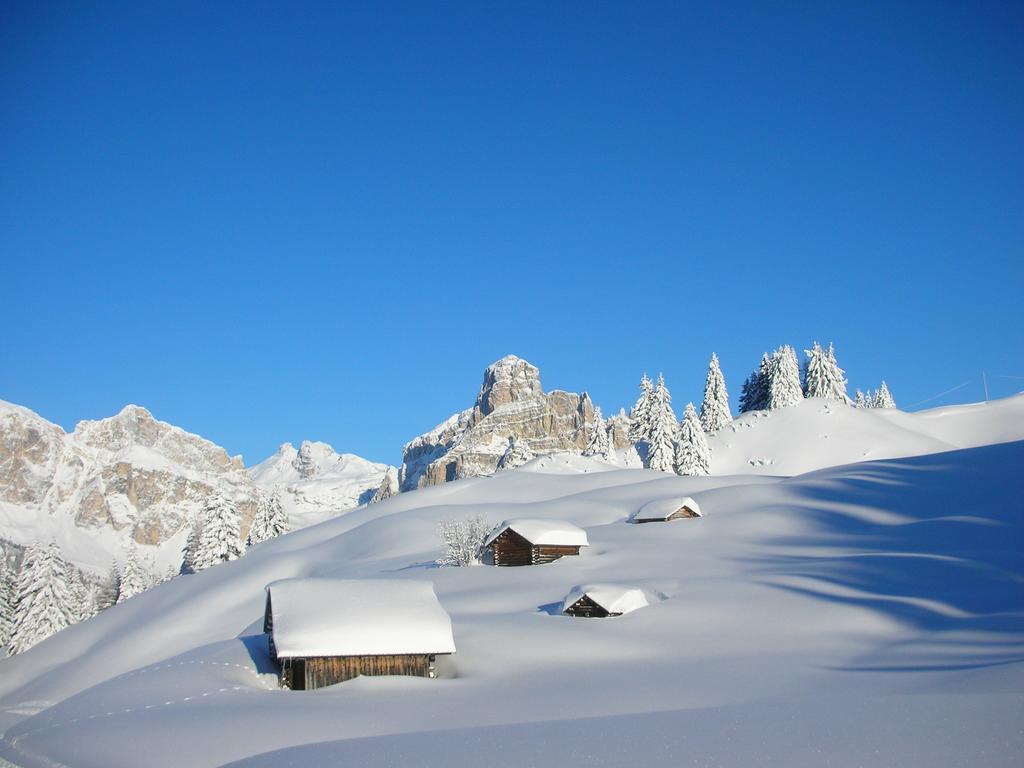 Residence Vallon Corvara In Badia Exterior foto